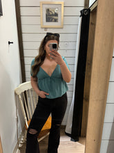 Load image into Gallery viewer, Just the Beginning Tie Top