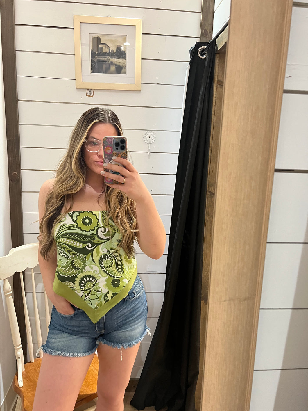 Matcha Bandana Top