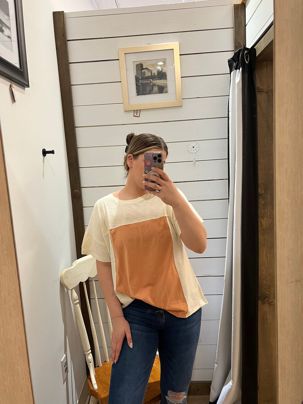 Kinsley Color Block Top