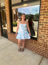 Load image into Gallery viewer, Blue Tide Mini Dress
