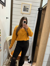 Load image into Gallery viewer, Harvest Lightweight Waffle Sweater
