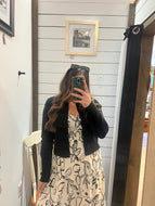 Change My Mind Cardigan - Black