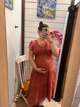 Load image into Gallery viewer, Redwood Romance Midi Dress
