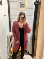 Cherry Cola Cardigan