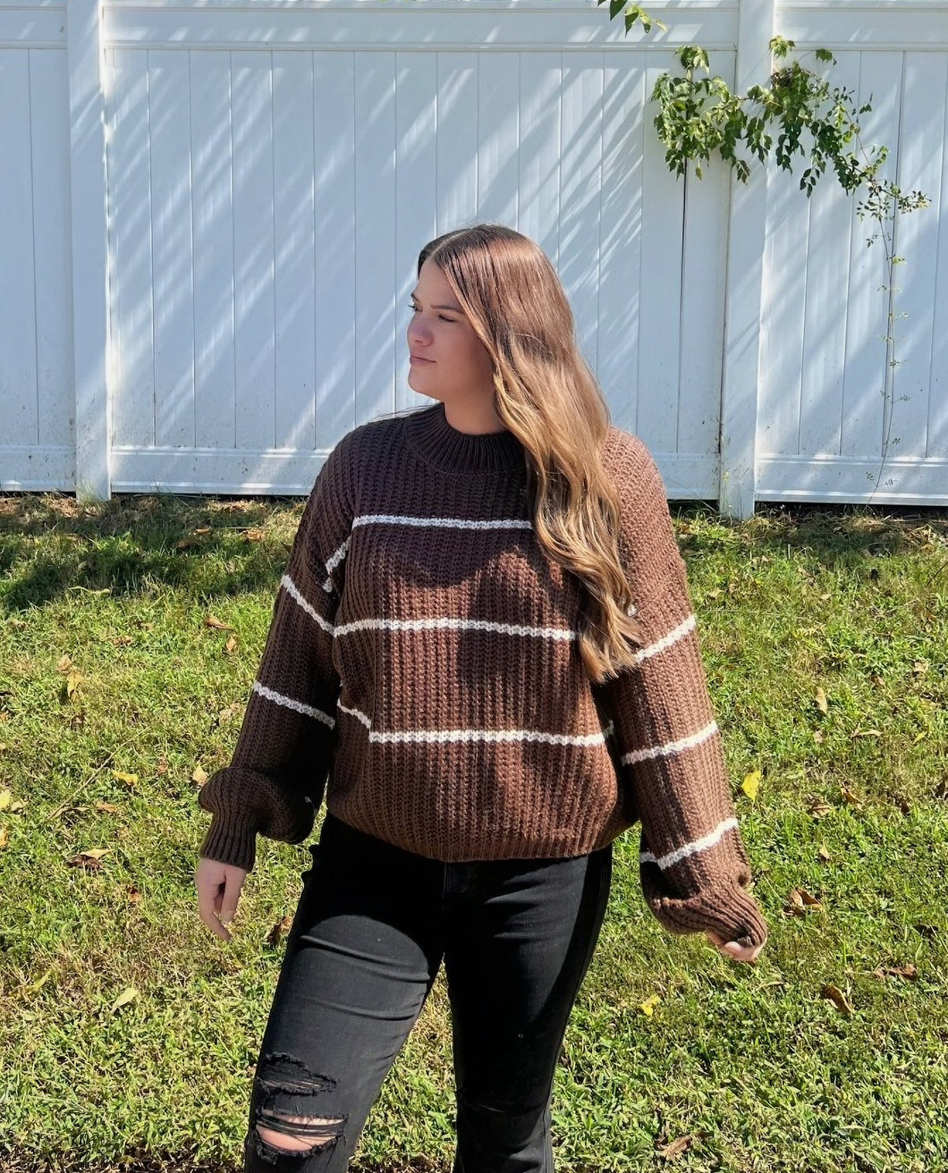 Dark Roast Oversized Sweater