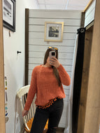 Maple Honey Knit Sweater