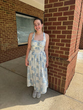 Load image into Gallery viewer, Something Blue Midi Dress
