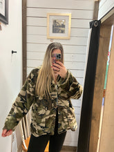 Load image into Gallery viewer, Bite the Bullet Camo Jacket
