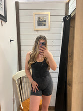 Load image into Gallery viewer, On the Go Romper - Ash Black
