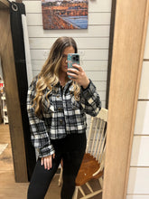 Load image into Gallery viewer, Cozy Up Plaid Fleece Jacket
