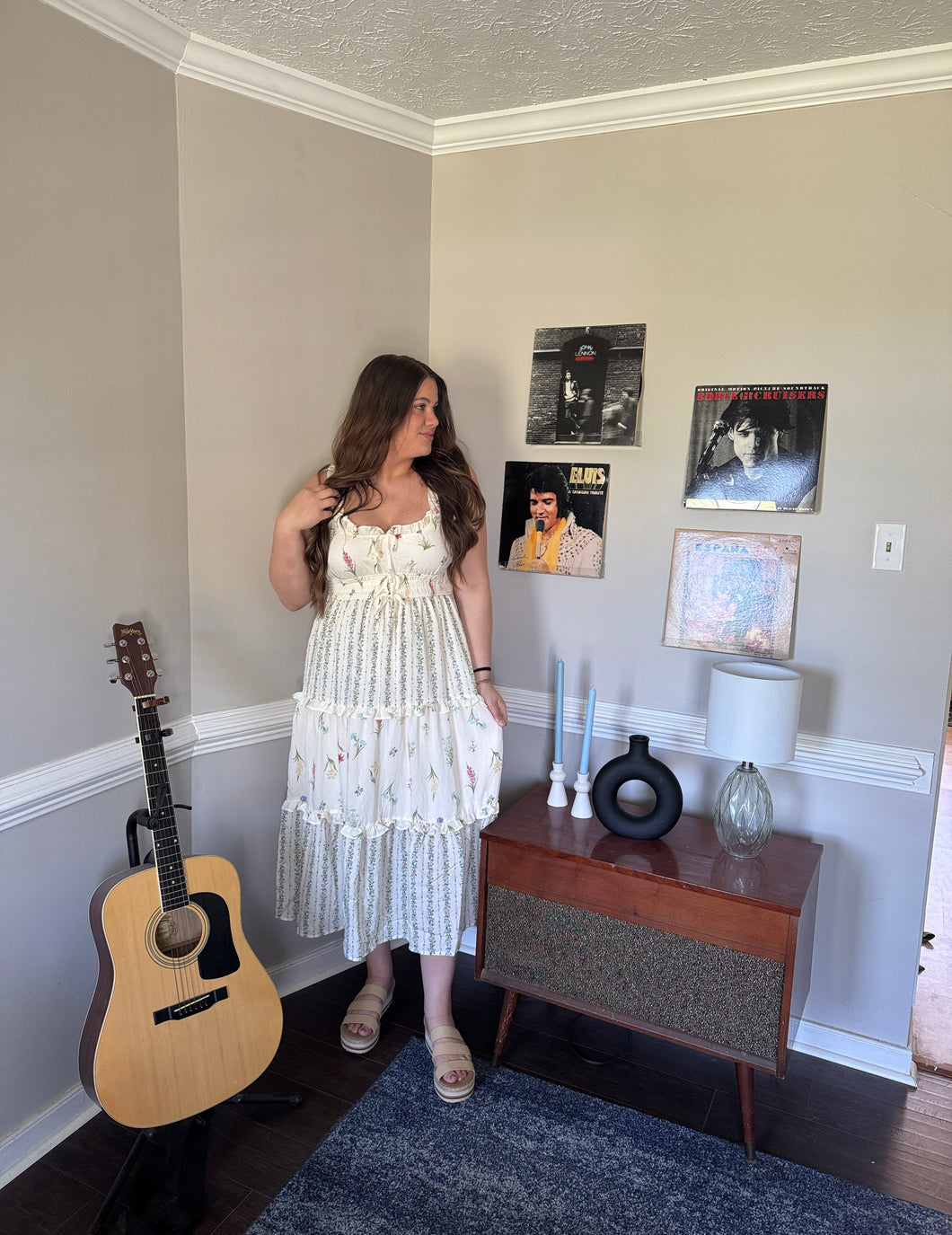 ワンピース Secret Garden Midi Dress