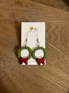 Christmas Wreath Dangles