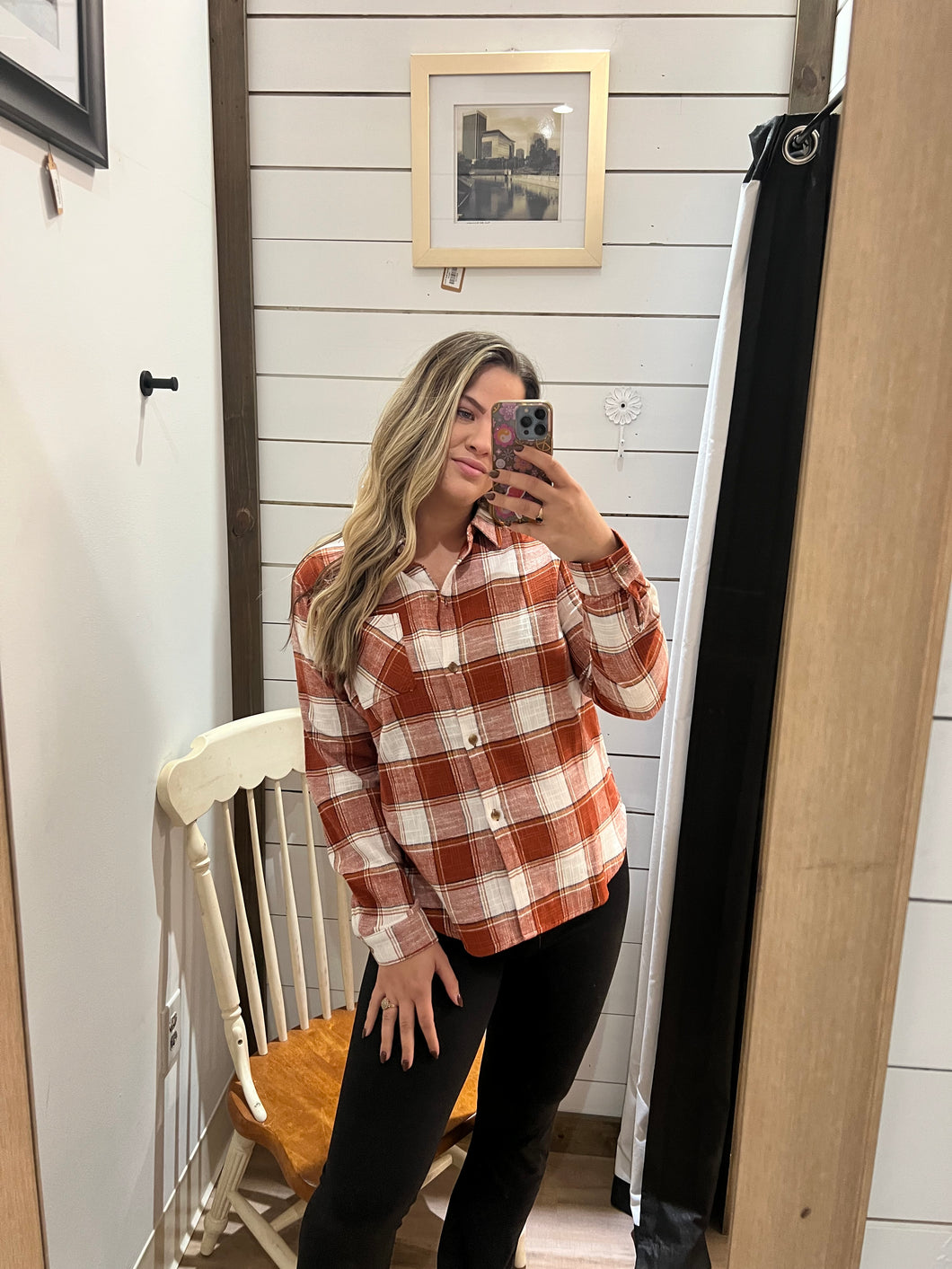 Apple Pickin Flannel