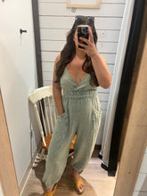 Load image into Gallery viewer, Natural Earth Gauze Jumpsuit
