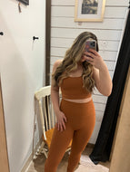 Hot Girl Walk Set - Apricot