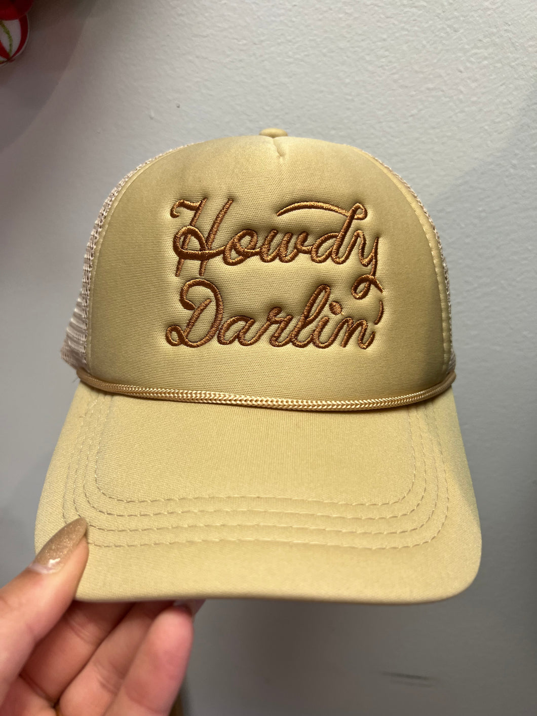 Howdy Darling Trucker Hat