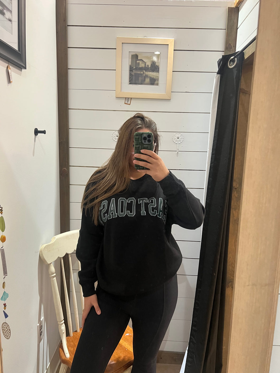 East Coast Crewneck - Black
