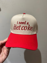 Load image into Gallery viewer, I need a Diet Coke Canvas Hat

