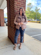 Load image into Gallery viewer, Cinnamon Sugar Puffer Vest
