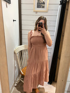 Clay Desert Maxi Dress