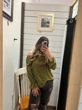 Load image into Gallery viewer, Kelly Off the Shoulder Top
