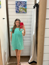 Load image into Gallery viewer, Mint to Be T-shirt Dress
