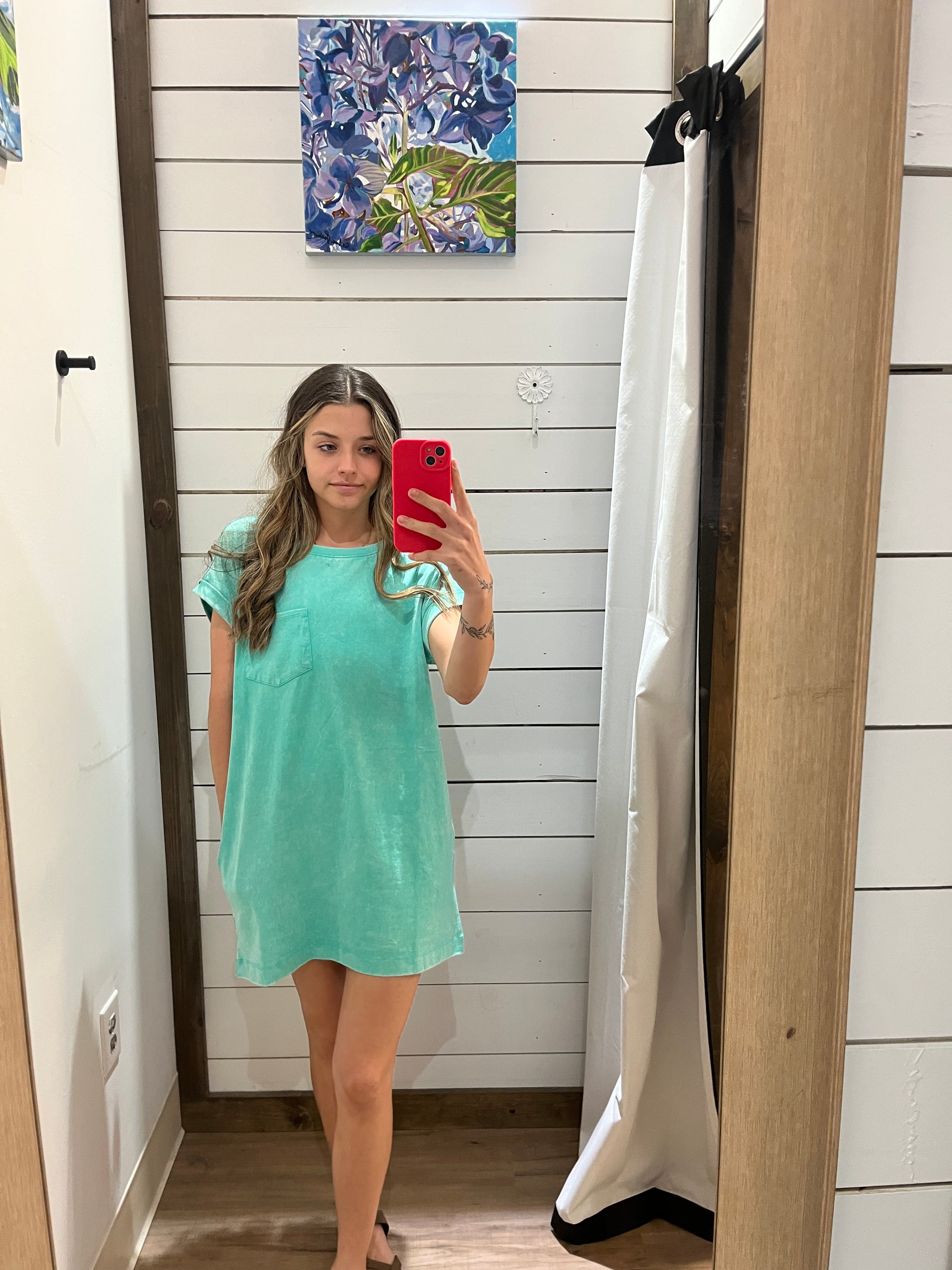 Mint to Be T-shirt Dress Shop Siesta Mint to Be T-shirt Dress Shop Siesta
