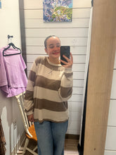 Load image into Gallery viewer, Sunday Stroll Striped Sweater
