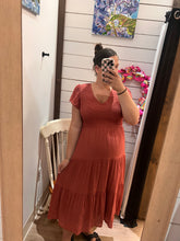 Load image into Gallery viewer, Redwood Romance Midi Dress
