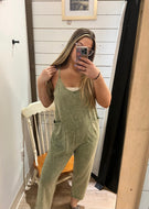 Hunter Relaxed Jumpsuit - Olive