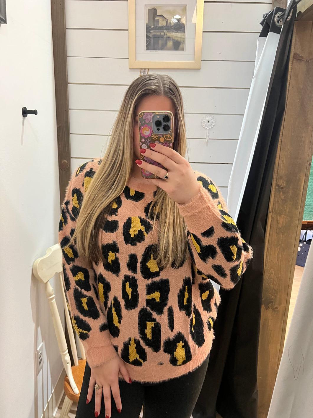 Ashley Leopard Sweater