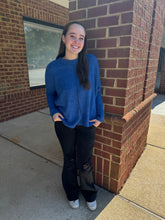 Load image into Gallery viewer, Everyday Ease Sweater - Navy
