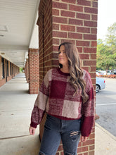Load image into Gallery viewer, Bonfire Nights Plaid Sweater
