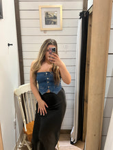 Load image into Gallery viewer, Satin Nights Maxi Skirt
