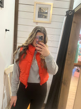 Load image into Gallery viewer, Take a Hike Cropped Puffer Vest
