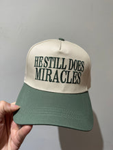 Load image into Gallery viewer, He Does Miracles Canvas Hat
