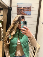 Load image into Gallery viewer, Corduroy Puffer Vest
