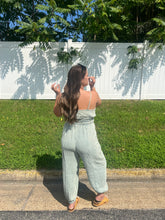 Load image into Gallery viewer, Natural Earth Gauze Jumpsuit
