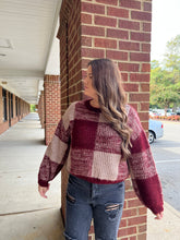 Load image into Gallery viewer, Bonfire Nights Plaid Sweater
