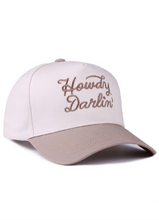 Load image into Gallery viewer, Howdy Darlin Canvas Hat
