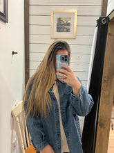 Load image into Gallery viewer, Oversized Denim Jacket
