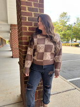 Load image into Gallery viewer, Cabin Fever Bow Knit Sweater
