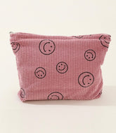 Corduroy Smile Pouch