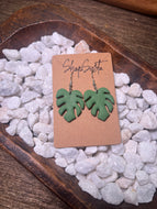 Monstera Leaf Dangle