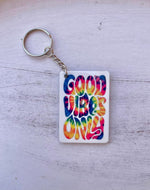 Good Vibes Keychain